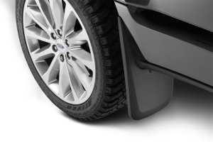 Ford F-150 Mud Guards - Front + Rear - Husky Liners - FormFit Design - Black - `15-`17 Ford F-150 Mud Guards - Front + Rear - Husky Liners - FormFit Design - Black - `15-`17